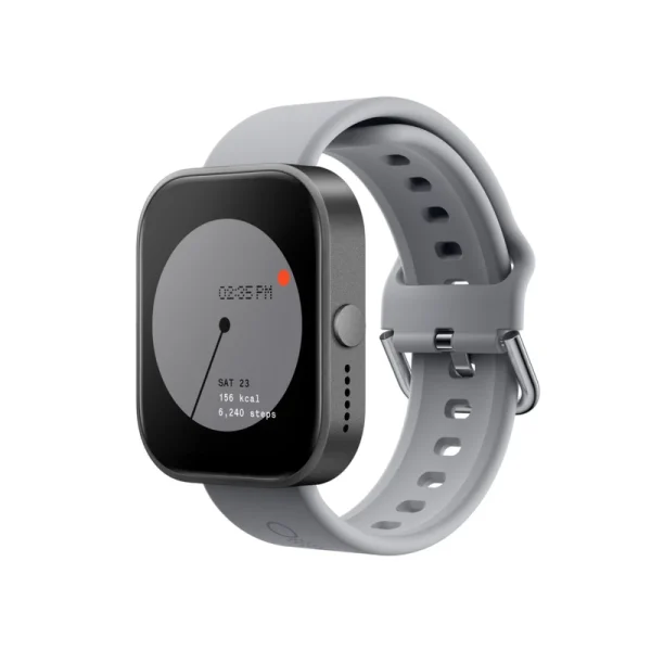 ساعت هوشمند ناتینگ مدل CMF Watch Pro مناسب برای روزمره، بند سیلیکون، فرم صفحه مستطیل
